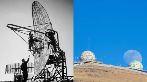 甘巴拉雷达怪影