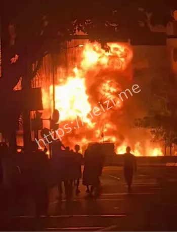 白云区货车爆燃事件