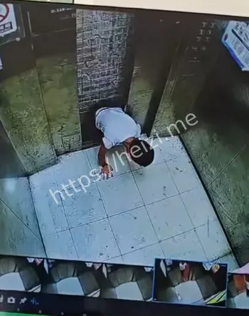 浙江一小孩电梯自救