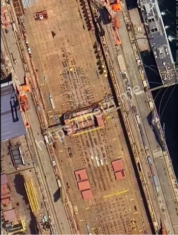 福建舰电磁弹射公开画面