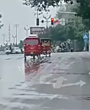 老司机操作失误现场