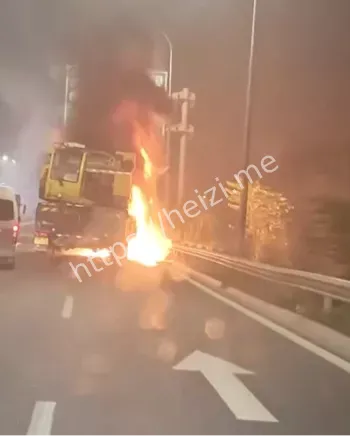 五环入口大火事故