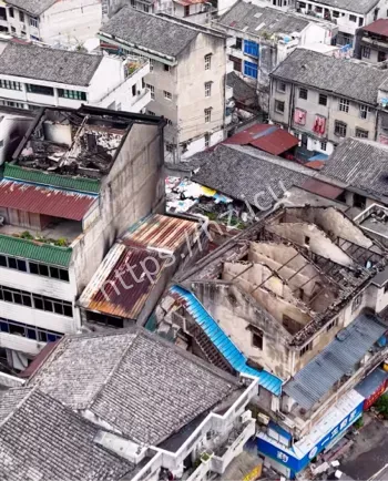 上塘镇凌晨四点火警