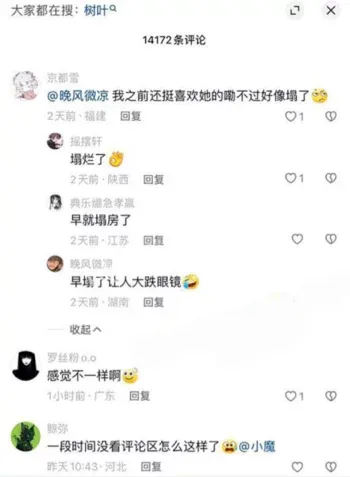 网红塌房热议