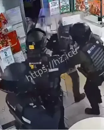 情绪失控抢菜刀袭警